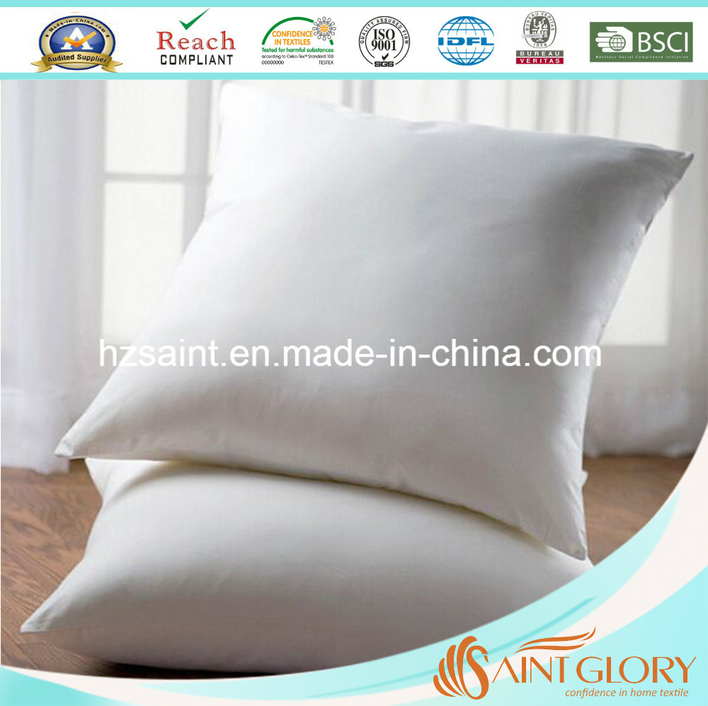 Microfiber Peach Skin Casing White Duck Feather Filling Cushion Inner