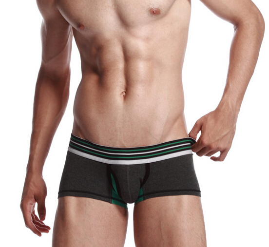 Cheap Customize Popular Knitted Cotton/Spandex Men Trunk