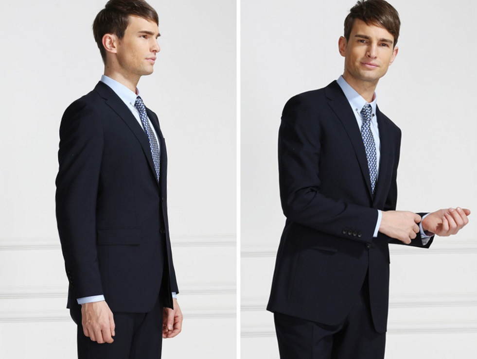 Business Men Suit with One Button