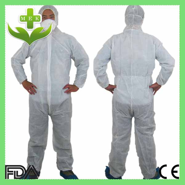 Xiantao Hubei MEK Disposable Non Woven Coverall