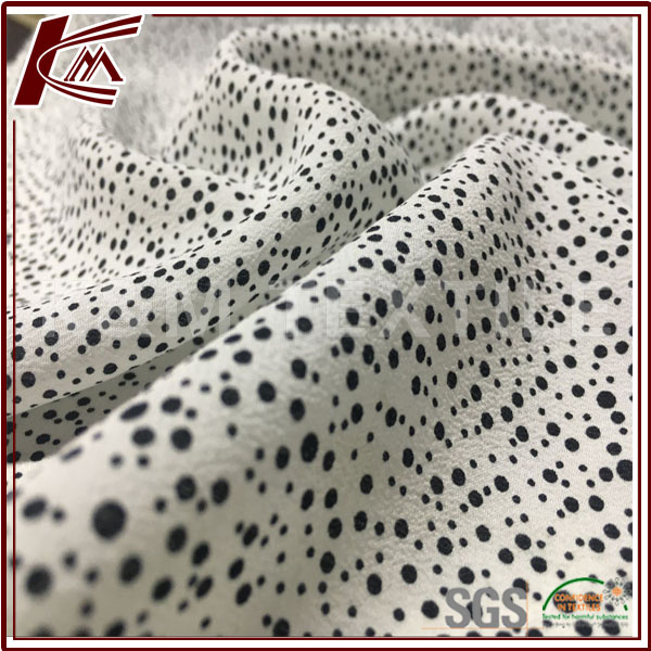 Hotsale Printed Silk Crepe Fabric Composition for Dress