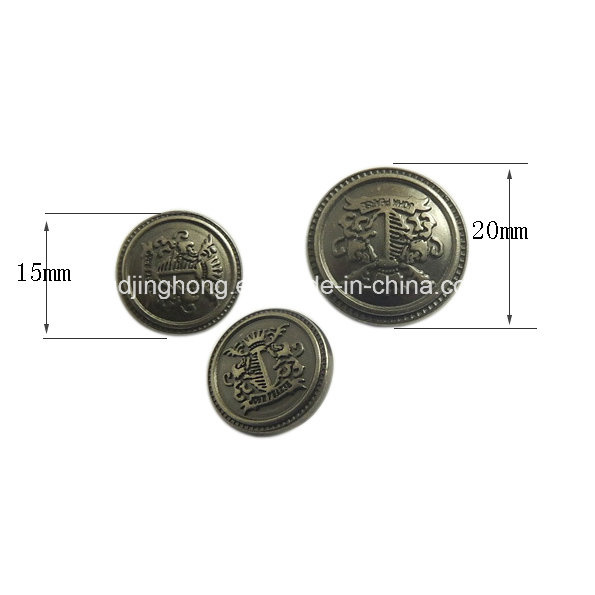 Metal Button Zinc Alloy Customized Jeans Button