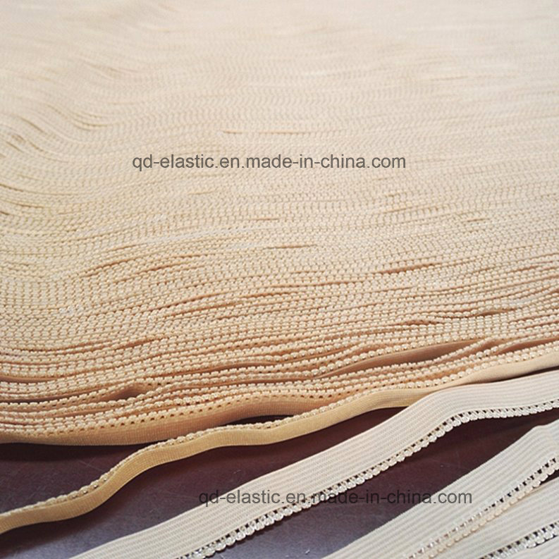 10mm Knit Strip Lace Picot Side Elastic
