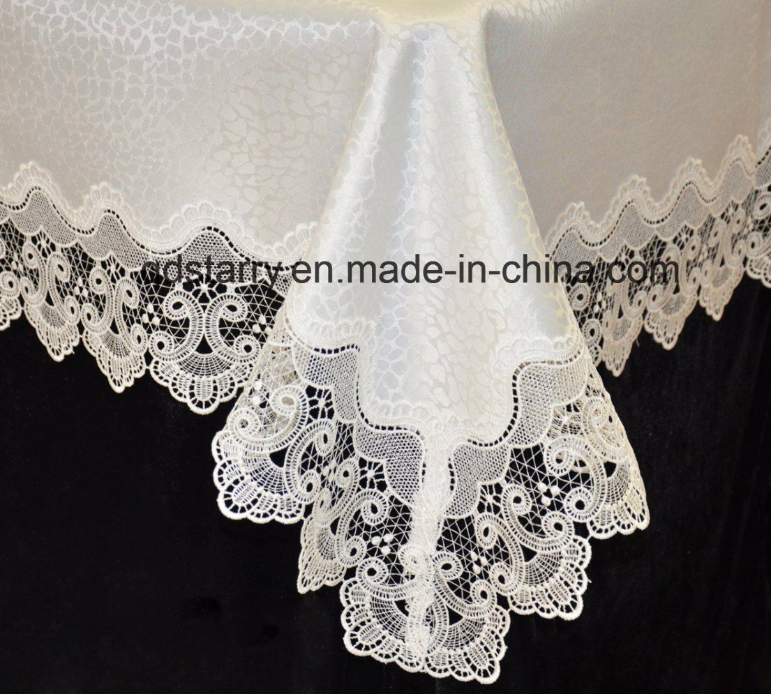 2018 New Design of Lace Tablecloth