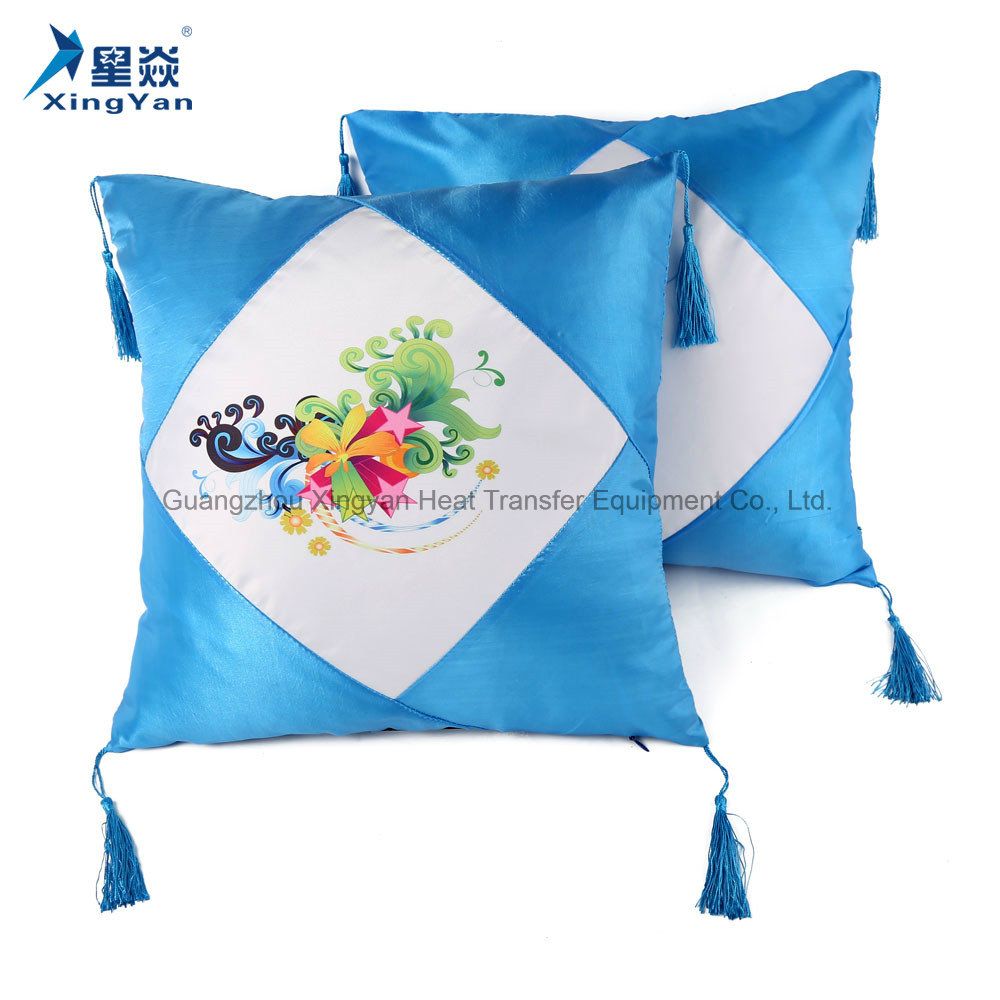 100%Polyester Soft 41*41cm Print Transfer Plain Sublimation Pillow Case