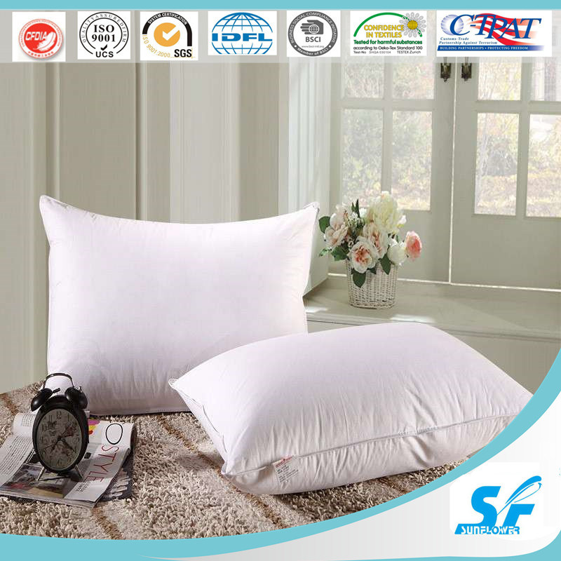China Market Cheap Wholesale Hotel Pillow/Down Feather Pillow