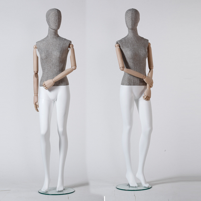 Yazi Fabric Wrapped Female Mannequin From Guangzhou