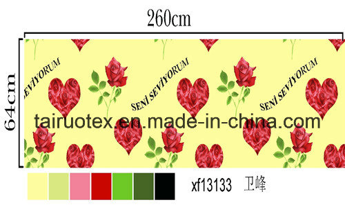 Disperse Printed Bedsheet of Tc Fabric