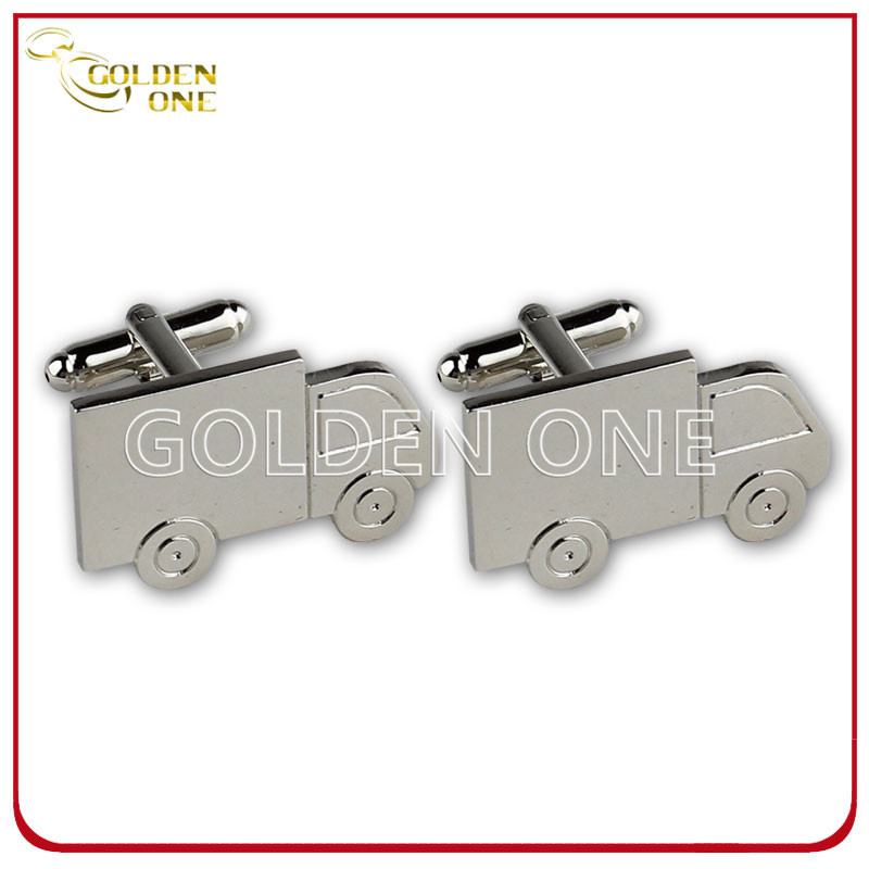 Fancy Design Superior Car Shape Nickel Plated Cufflink