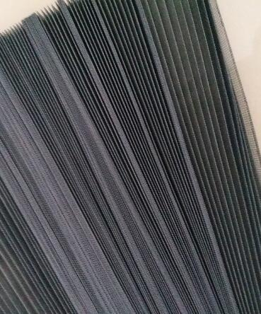 Folding Fiberglass Window Screen, 18X16, 1.8cm Height, 30m Length, Grey or Black Color