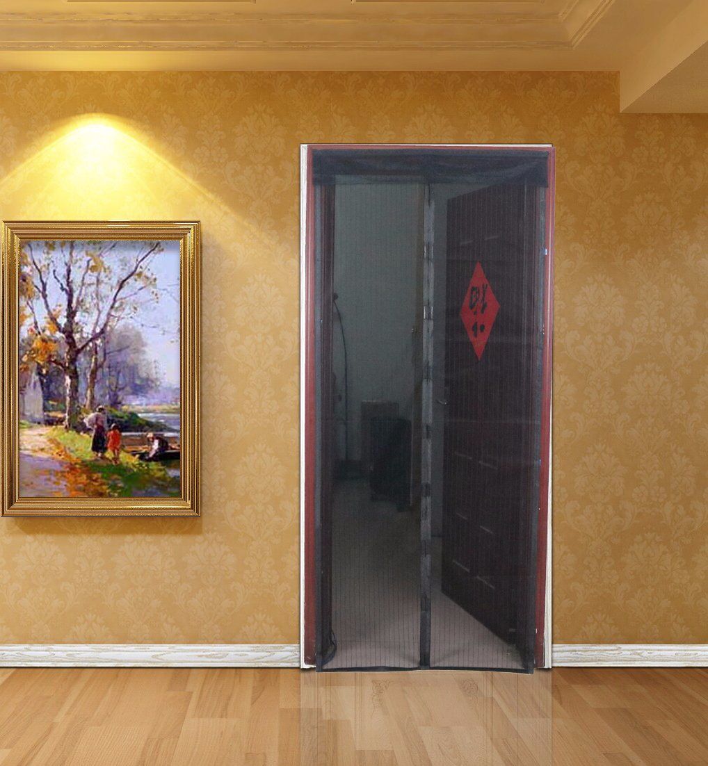 Magnetic Bug Screen Doors Automatic Close Door Screen