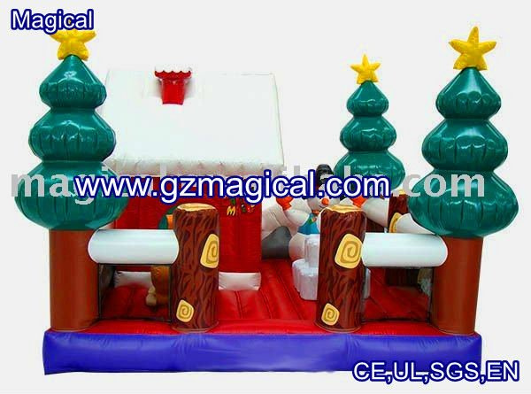 Christmas Inflatable Bouncer Jumping for Child Playing (mic-420)