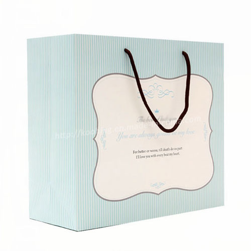 Paper/Plastic Shoulder Carrier Packaging Bag High Quality