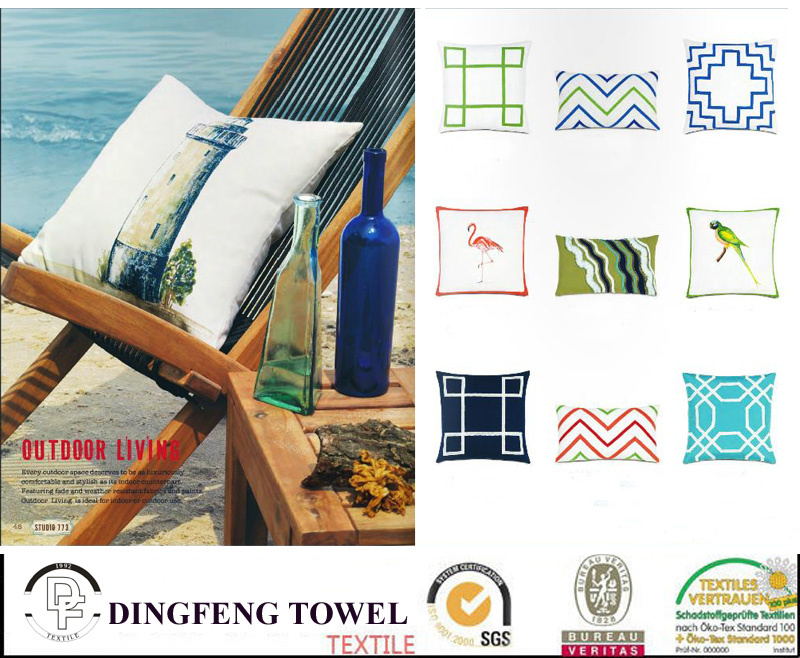 2016 New Design Digital Printing Cushion Cover Df-8813