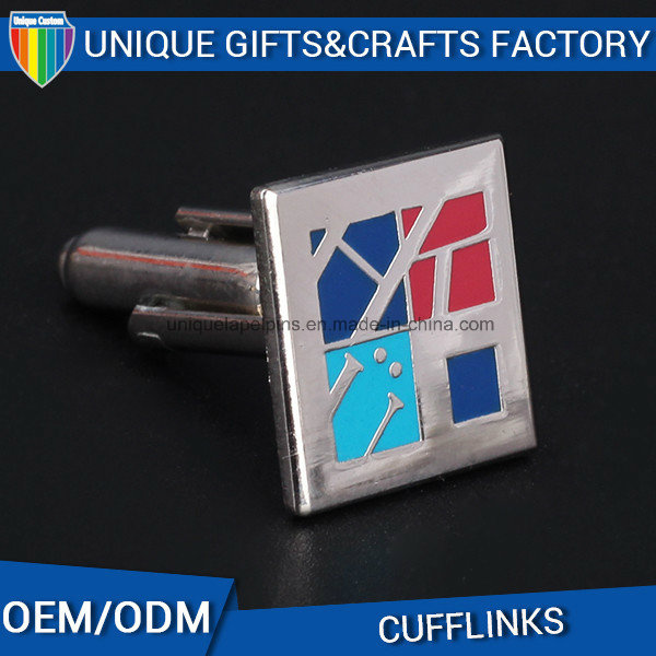 Best Quality Hard Enamel Custom Metal Cuff Link