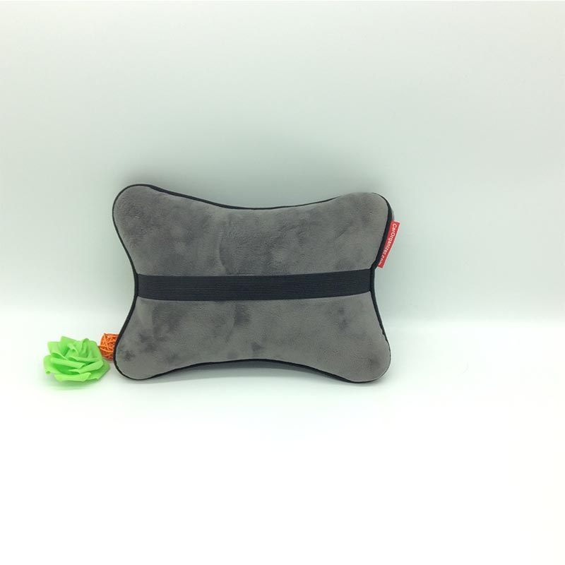 Classical Soft Comfortable Stuffed Bone Shape Square Shape Plush Fur Pillow
