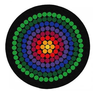 Beautiful Colorful Modern High Quality Woolen Carpet