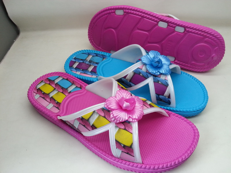 Soft Flower Slipper for Lady (21IV1504)