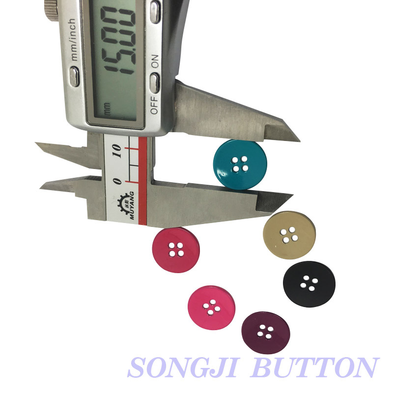 Garment Accessories 4 Hole Alloy Button Metal Button
