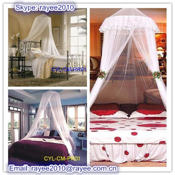 100% Polyester Circular Round Mosquito Nets, Moustiquaires