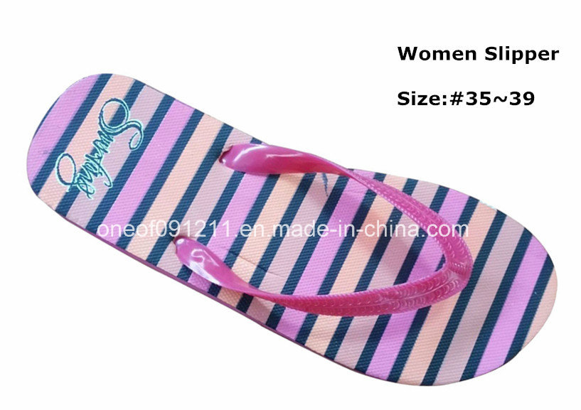 Elastic Good Quality Flip Flop Women Slipper