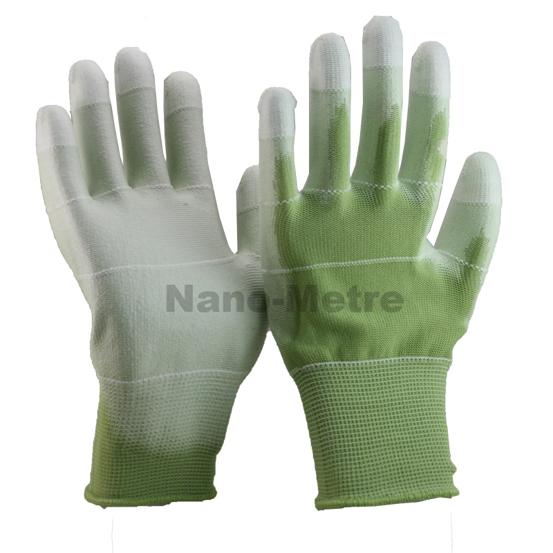 Nmsafety Colorful Anti-Static ESD PU Coated Gloves