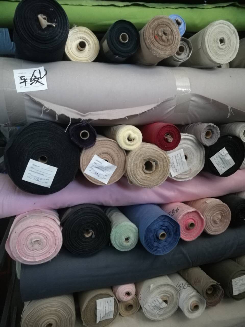 Instock Garment Fabric Work-Wear Fabric