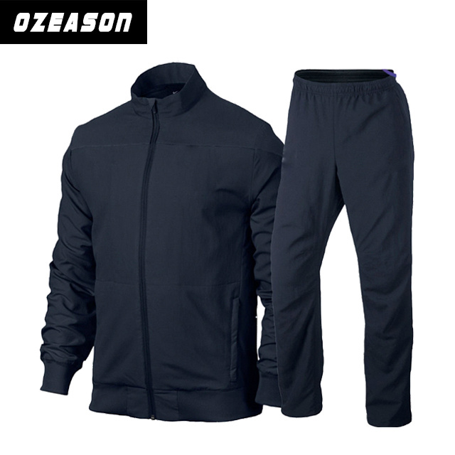 OEM Wholesale Plain Blank Men's Sport Running / Jogging Suit (TJ014)