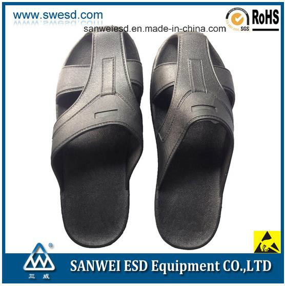 Antistatic ESD Conductive Clean Room PVC Foam Unisex Slipper