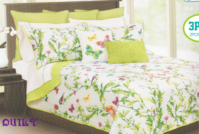 2018 New Arrival Printed Micro Fiber Comfort Set