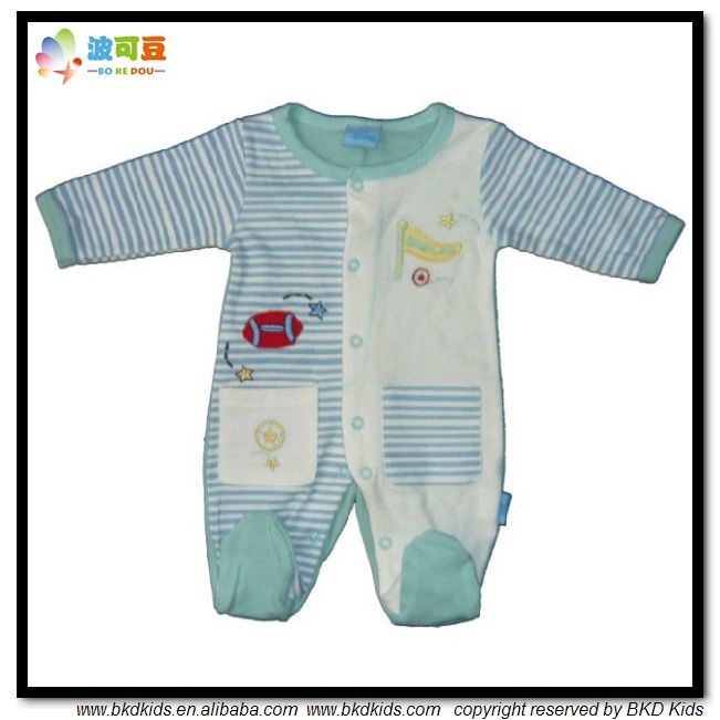 0-24m Baby Garment 100% Cotton Baby Jumpsuit