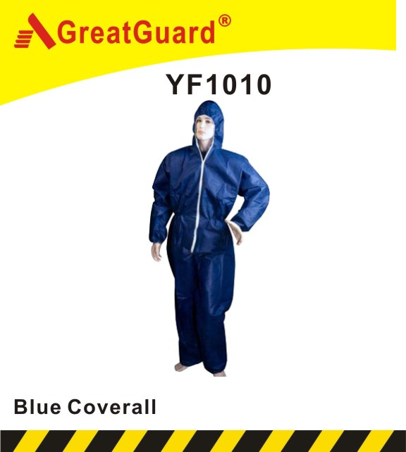 Disposable Polyproplyene Coverall (YF1010B)