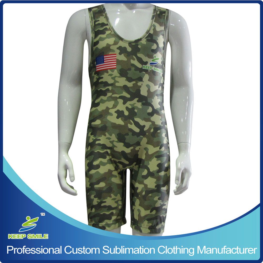 Custom Full Sublimation High Premium Wrestling Singlets