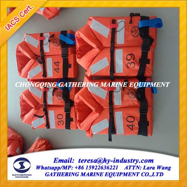 Solas Approved Cheap Marine Life Jacket with Resonable Price