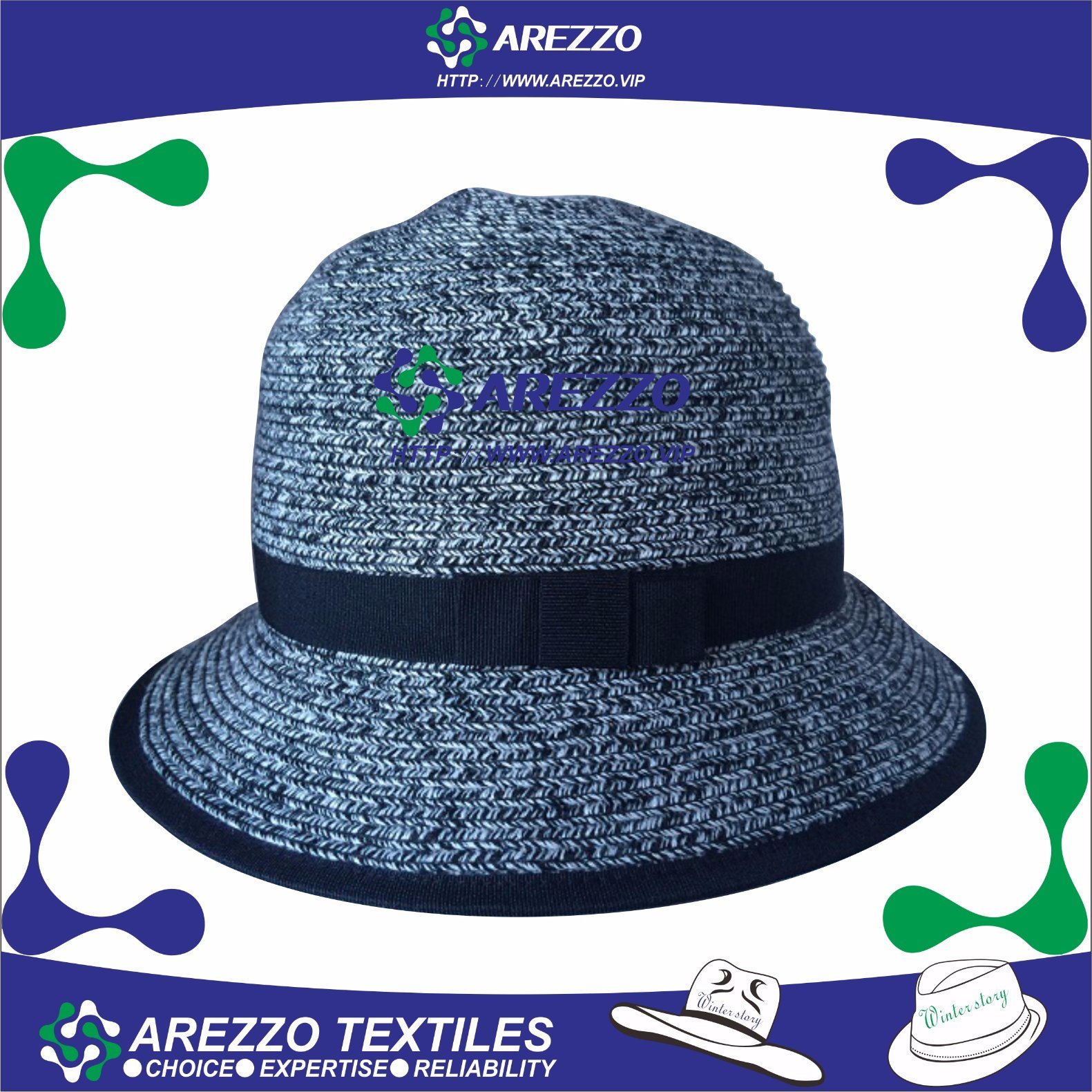 Lady Winter Polyester Bucket Hat (AZ045A)