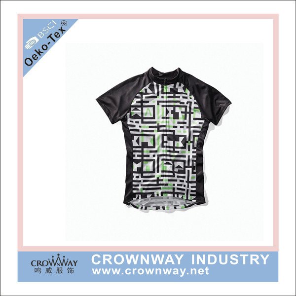 Custom Funny Bicycle Sublimation Cycling Jersey for Men
