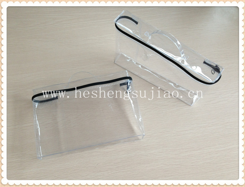 Garment Soft PVC Zipper Bag (YJ-L023)