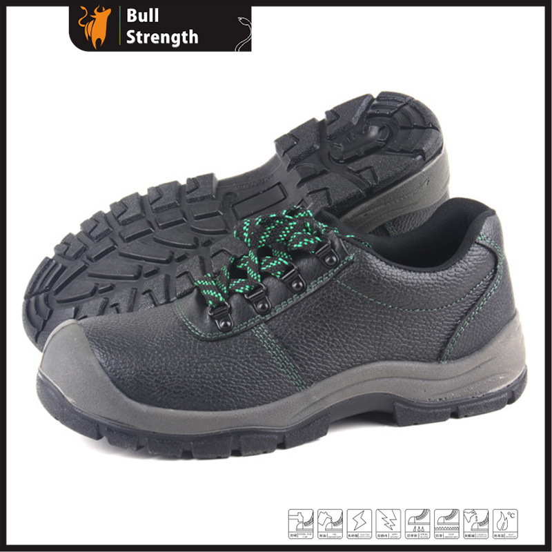 Industrial Leather Safety Shoes with Steel Toecap (Sn5345)