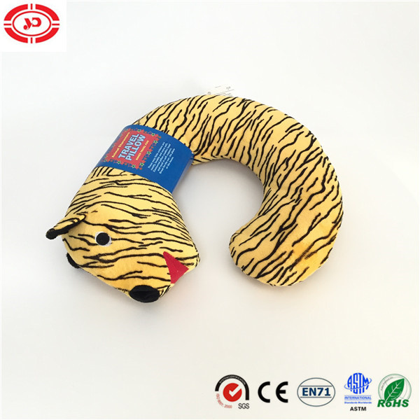 Tiger Pattern Sleep Neck Support Pillow