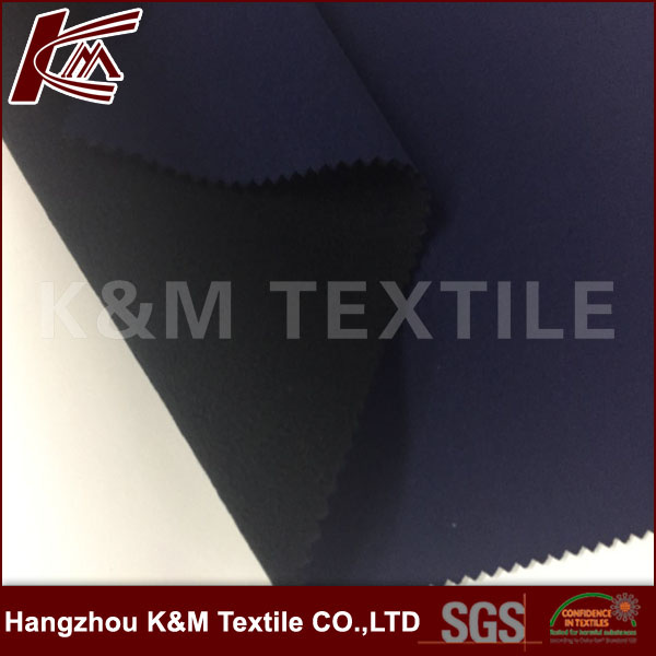High Stretch Fabric 300d Plain Softshell Fabric Polar Fleece TPU