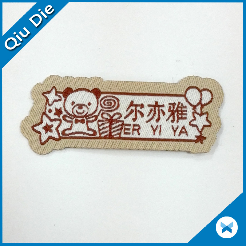 Lockrand Top Quality Woven Labels for Chlidren's Garment Shoulder Patch