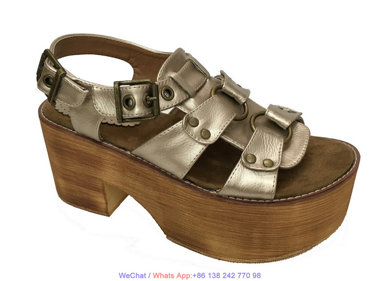 Women Hollow out Roman Sandals Platform Wedge Casual Shoes