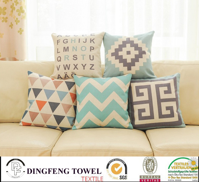 2016 New Design Digital Printed Cushion Cover Df-9816