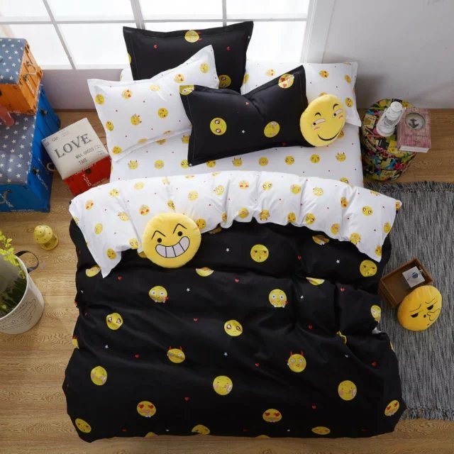 Import From Made in China Manufacturers Emoji Duvet Covers
