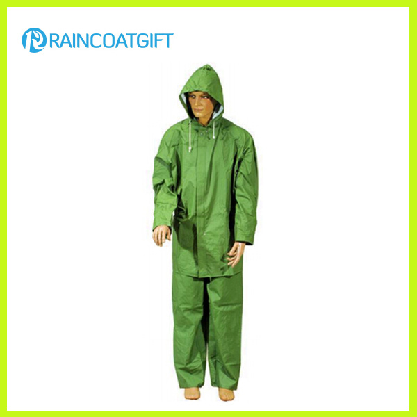 PVC Polyester PVC Men's 2PCS Workwear Rpp-035