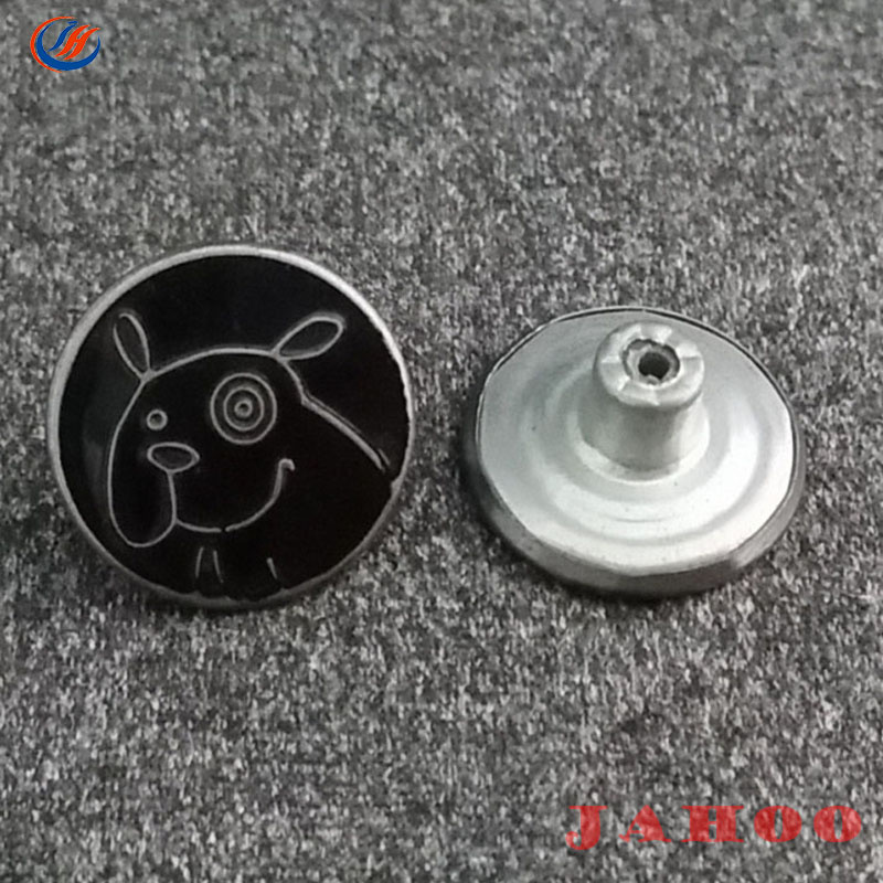 Metal Button for Children's Denim Jeans