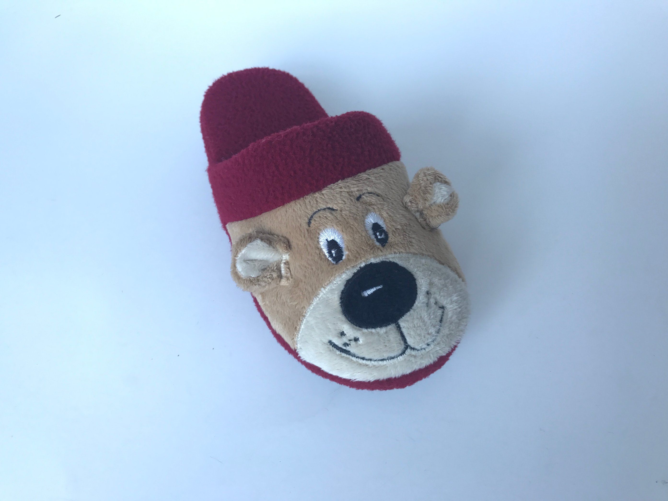 Plush Red Monkey Idoor Animal Slipper