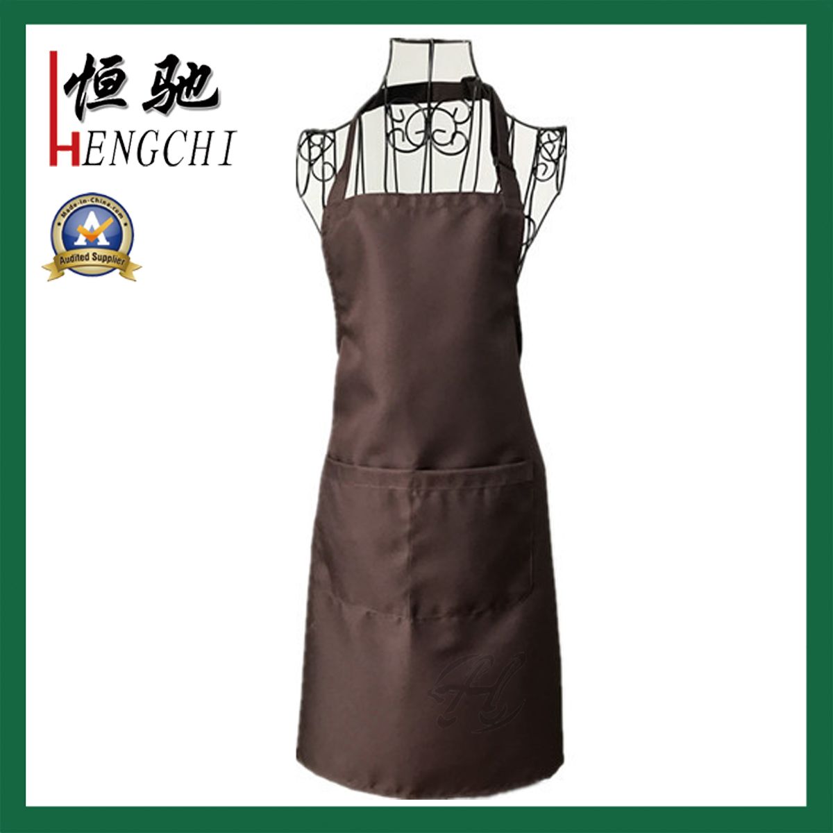 Wholesale Hand Made Unisex Fabric Apron with Pocket