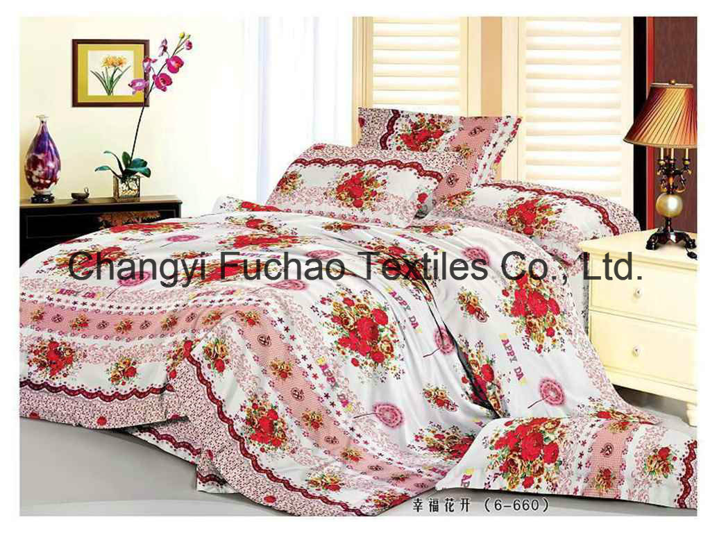 High Quality Bedding Set China Textile Queen Size