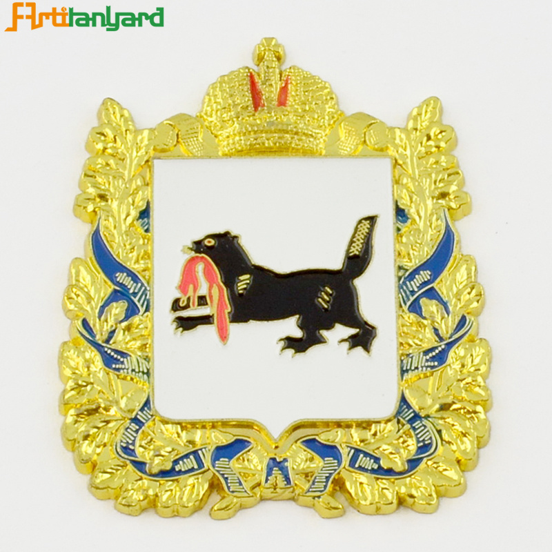 Custom Pin Badge with Soft Enamel